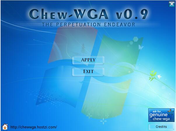 Chew-WGA V0.9下载|【Win7一键激活工具】guid分区gpt硬盘模式